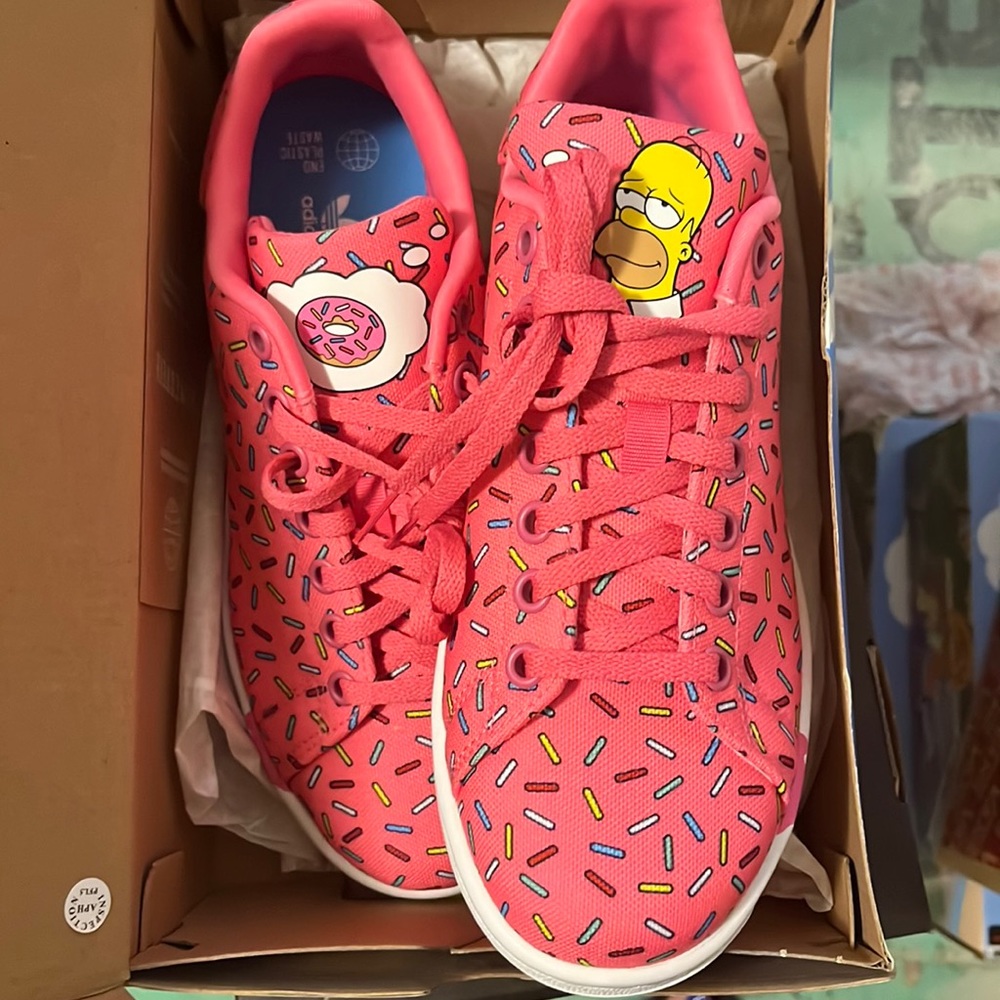 New simpsons adidas sneakers